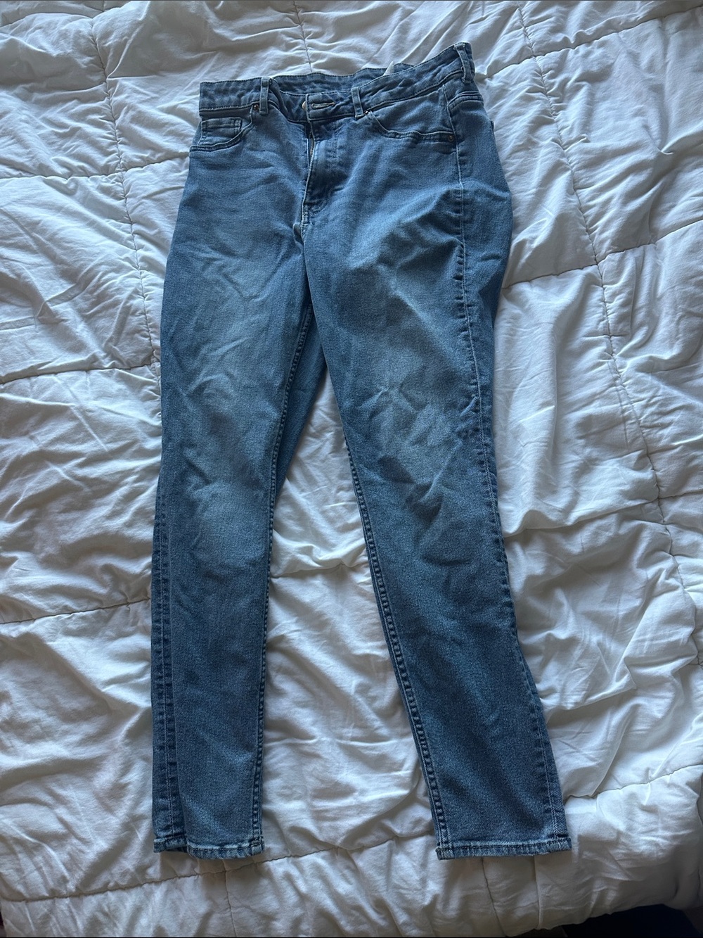 Classic High-Rise Women's Blue Jeans
